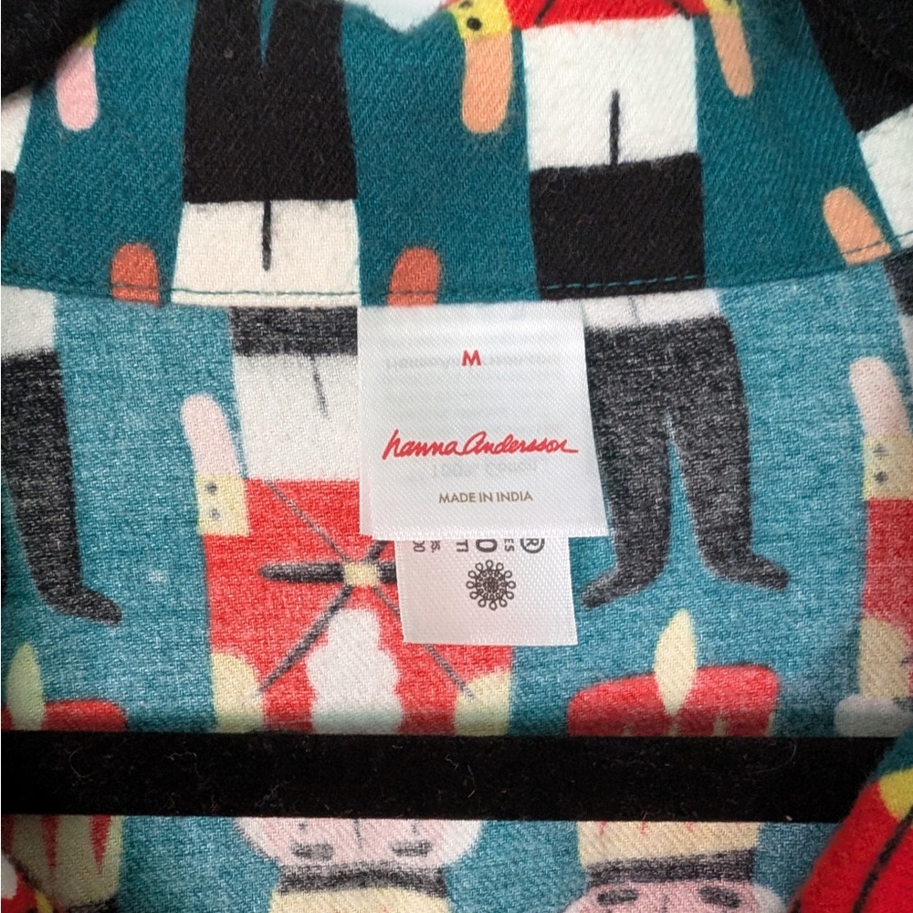 Hanna Andersson Nutcracker Holiday Flannel Pajama Set Size M - Picture 4 of 15